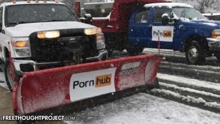 "Get Plowed": Pornhub Website Unleashes Fleet of Trucks to Plow Snow — for FREE