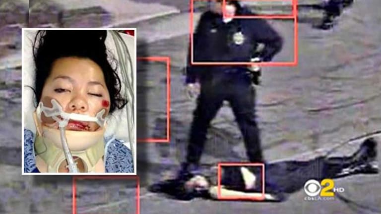 Handcuffed Woman Who Fell Out of Moving Police Car Fending Off Rapist Cop Gets $3.5 Million