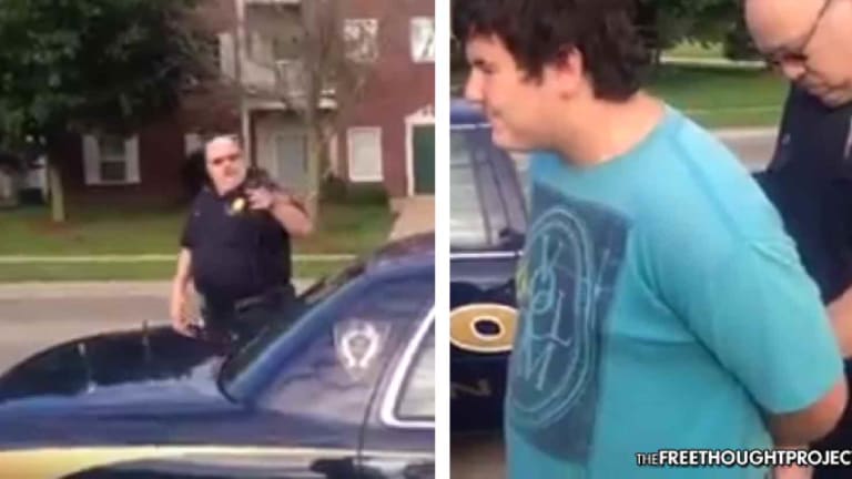 WATCH: This is Why People Distrust Police, Cops Arrest Teen For Asking Questions