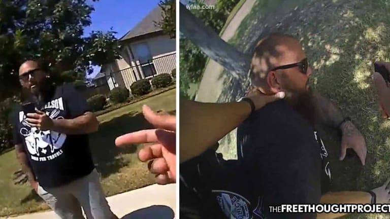 Cop Charged After Beating, Macing, Falsely Arresting Dad for Filming Unlawful Arrest of His Son