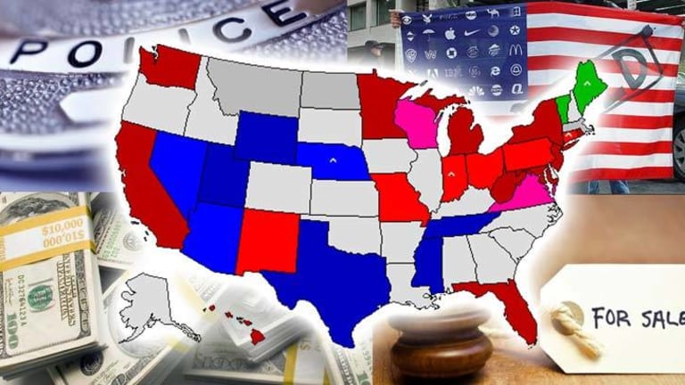 All 50 States were Just Given a Corruption Test, All But 3 Made D's and F's