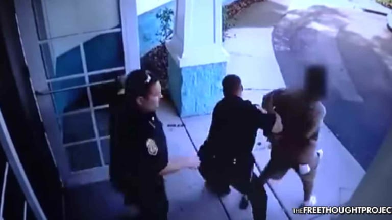 VIDEO: Cop Body Slams Handcuffed 13yo Boy, Breaking His Teeth & Nose