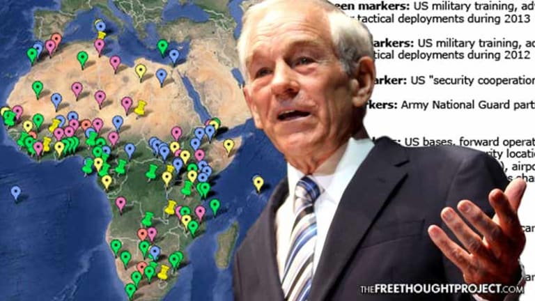 Ron Paul Reminds Americans the US Military is Occupying 53 of 54 African Nations