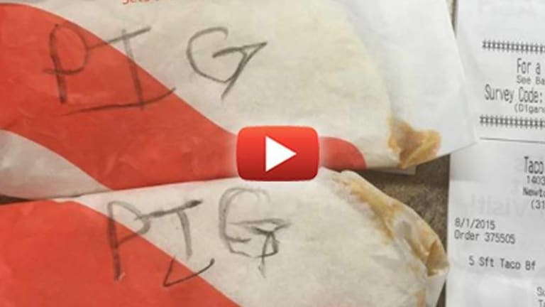 Taco Bell Employee Fired for Writing "PIG" On a Cop's Tacos