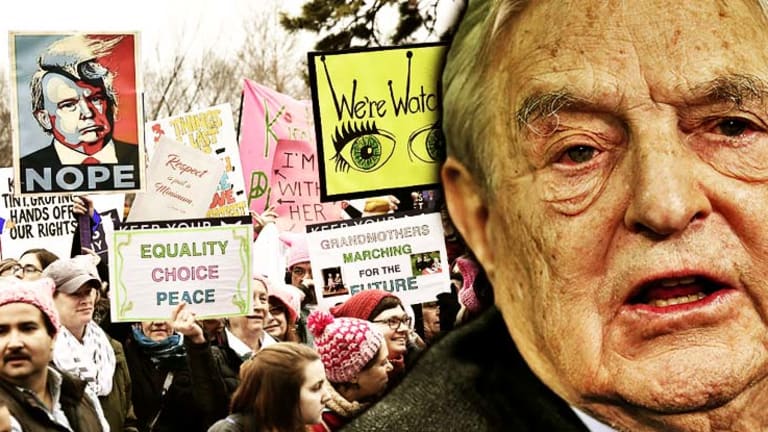 Globalist Soros Exposed Funding Over 50 Organizations in Women's March on DC