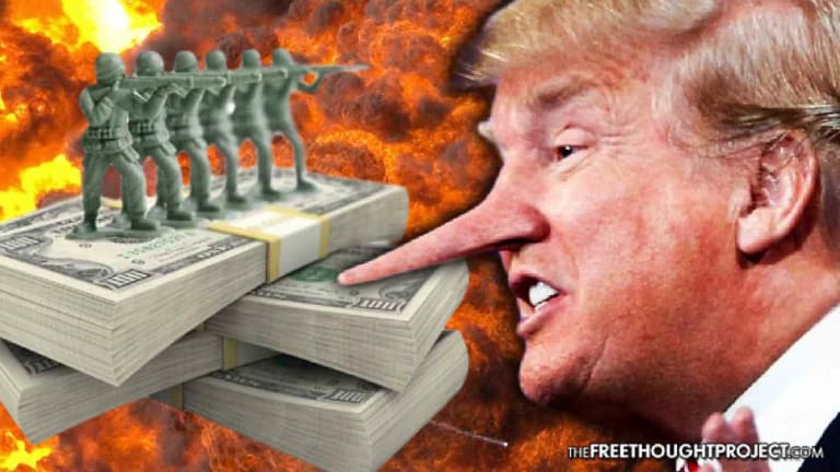 Trump Flip-Flops on 5 Key Campaign Promises in a Day — War Spending Now Priority
