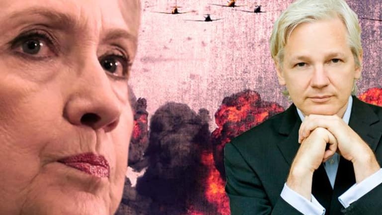 Assange: A Vote for Hillary Clinton is a 'Vote for Endless, Stupid War' Which Spreads Terrorism