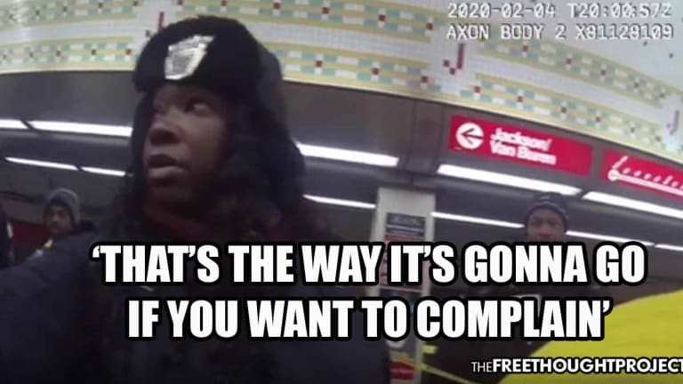 WATCH: Drop the Complaint or Be Arrested, CTA Supervisor Arrested for Reporting Cop for Assault