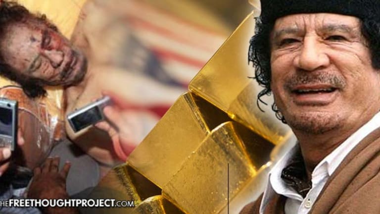 9 Years Ago Today, the US Helped Murder Gaddafi to Stop the Creation of Gold-Backed Currency