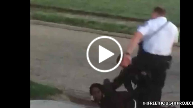 Video of Cop Curb-Stomping Handcuffed Man Shows Why People are Scared of Police