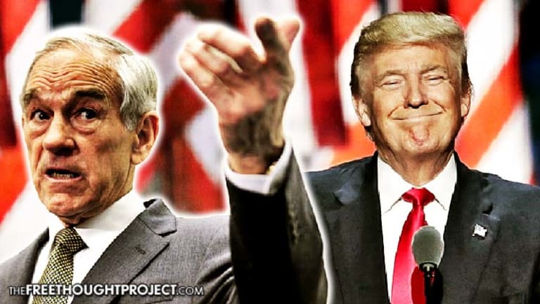 Ron Paul Just Destroyed Trump's Hypocritical Speech in an EPIC Tweet Storm
