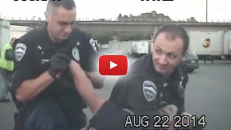 Dashcam Shows Cops Smiling as they Brutally Beat, Taser & Sic K-9 on Compliant Man for 'Dancing'