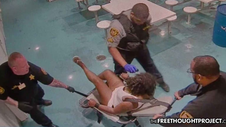 WATCH: Woman Strapped to Chair, Beaten & Pepper Sprayed Over Unpaid Traffic Ticket