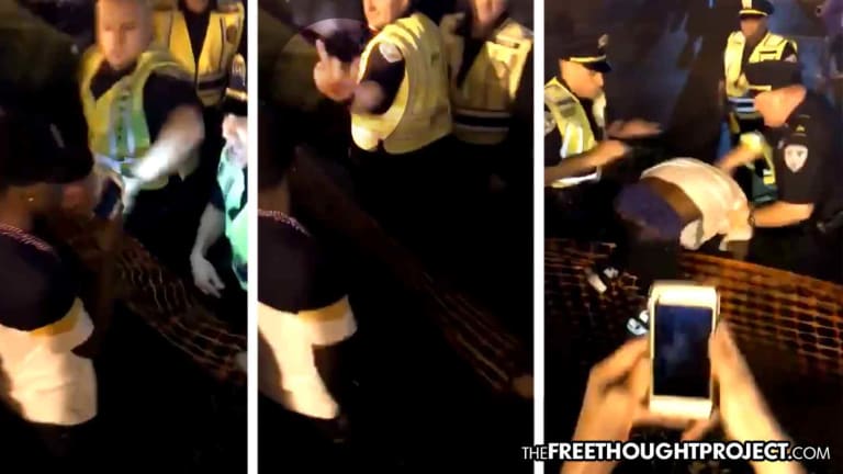 WATCH: Cops Smack Man's Phone Out of His Hand, Flip Him Off, Then Beat the Hell Out of Him — For Filming