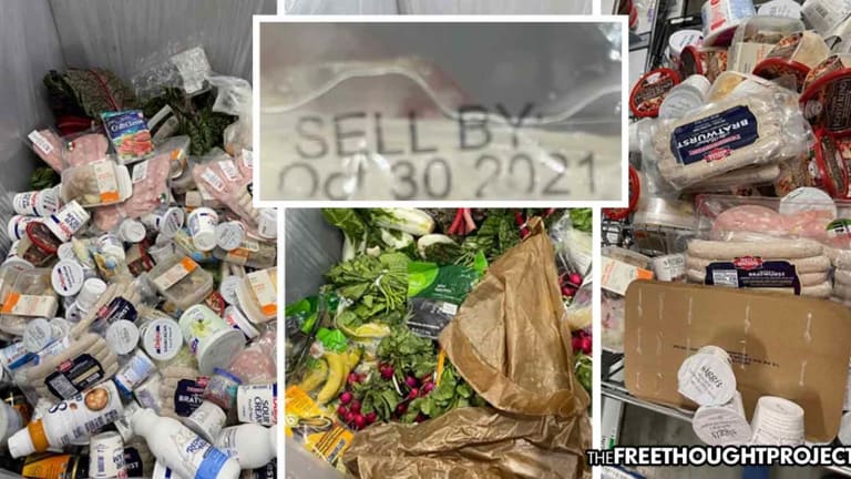 Amazon Caught Throwing Away Tons of Unexpired Food as US Faces Unprecedented Food Insecurity
