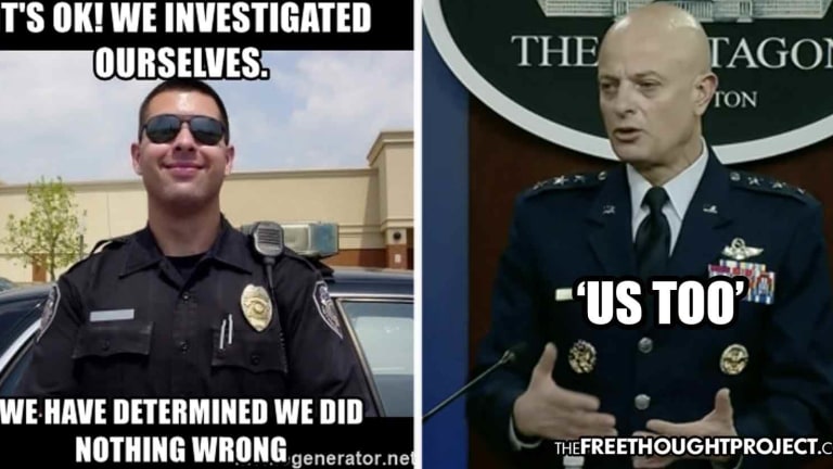 Pentagon Takes a Page from Cops, Investigates Themselves, Finds 'No Wrongdoing' in Drone Bombing Family