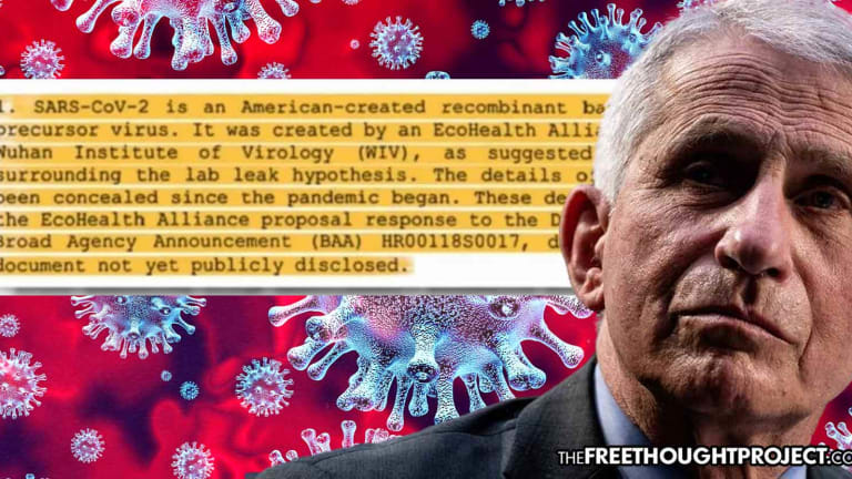 Damning Military Documents Contradict Fauci's Sworn Testimony on Gain of Function Research
