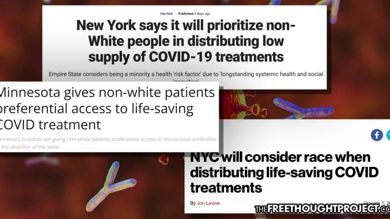 Multiple States Now Prioritizing Skin Color for Distribution of Life Saving Covid Treatments