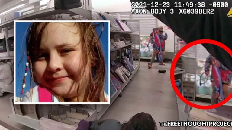 WATCH: While Killing Man With Bike Lock 20 Feet Away in Crowded Store, Cops Kill Innocent Child