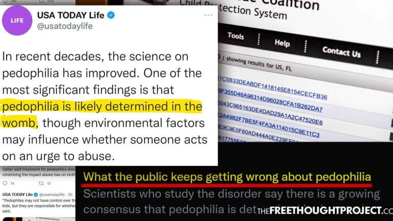 USA Today Normalizes Pedophilia, Claiming it's 'Determined in the Womb' & Pedophiles are 'Misunderstood'