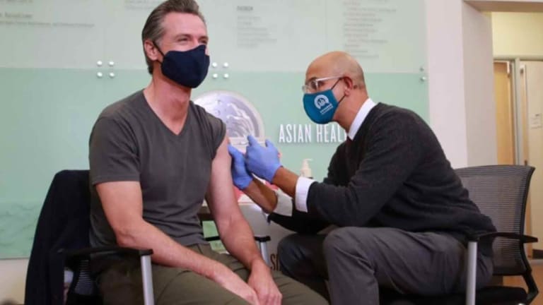 California Governor Out Of Public Sight Since Vaccine Booster Shot 11 Days Ago