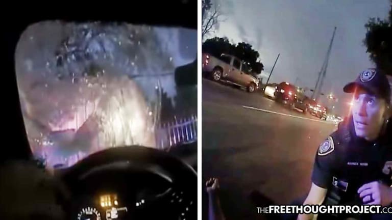 WATCH: Cop Driving Over 100MPH in Neighborhood, Jumps Sidewalk, Kills Innocent Man—Not Charged