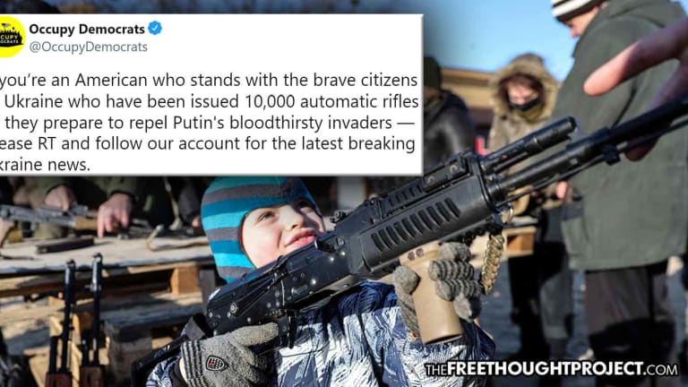 As Ukraine Hands Out Guns to Citizens, the Left Finally Realizes 2d Amendment is NOT for Hunting
