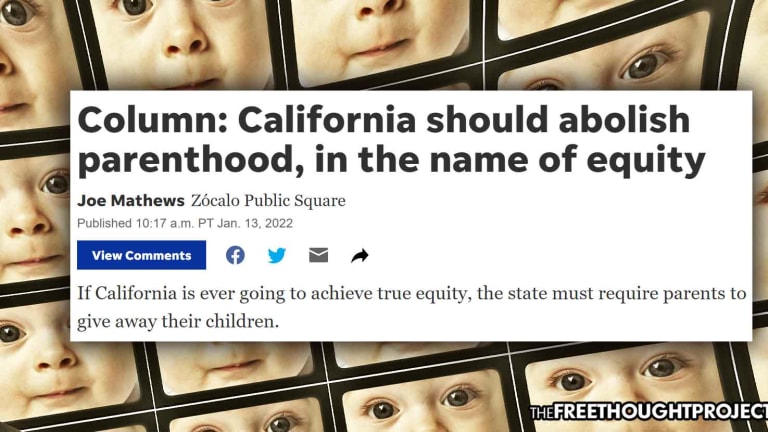 Corporate Media Calls for 'Abolishing Parenthood', Forcing Parents to Turn Children Over to the State