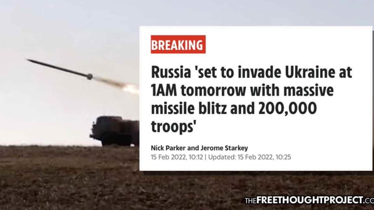 As Media Tries to Start WWIII Claiming Russian Invasion 'Imminent', Russia Withdraws Troops from Near Ukraine