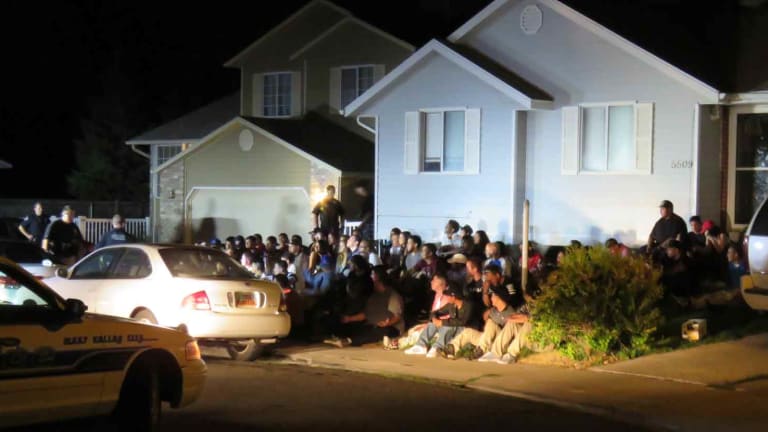 65 Teens, Arrested, Shackled, Jailed Because Cops Found a Small Bag of Weed Outside of a Party
