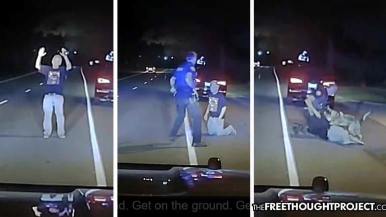 WATCH: Cop Forces K-9 to Maul Elderly Doctor Over Flashing His Headlights
