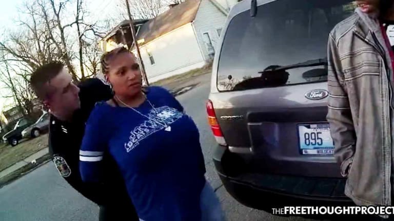 WATCH: Cop Intervenes, Stops Fellow Cop from 'Groping Woman's Vagina' During Traffic Stop