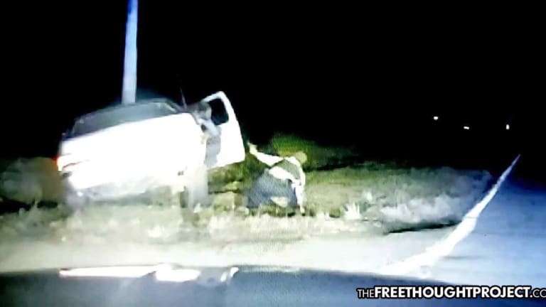WATCH: Ridiculously Incompetent Cop Slips Into a Ditch, Shoots, Kills Unarmed Man During Traffic Stop