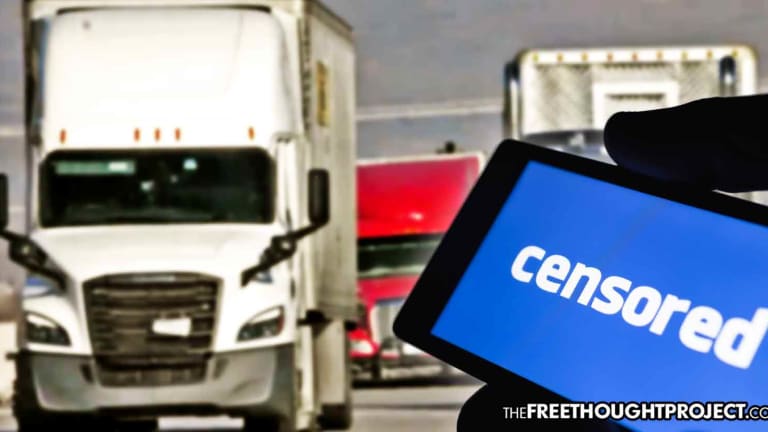 American Truckers Plan Massive Convoy to Protest Mandates But Facebook Just Censored Them