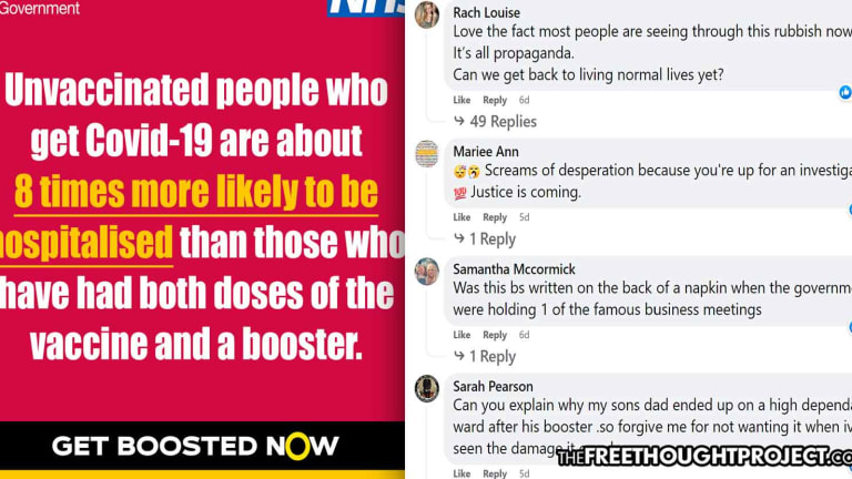 Gov't Facebook Post Urging Vaccination Gets Hijacked By Thousands of People Detailing Vax Injuries
