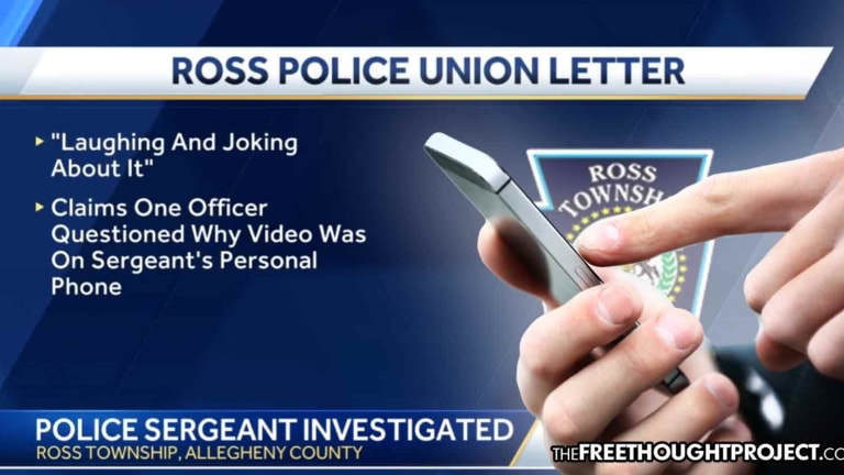 Cop Downloads Child Porn onto His Phone, Shares it at Dept. Meeting as Fellow Cops 'Laugh and Joke'