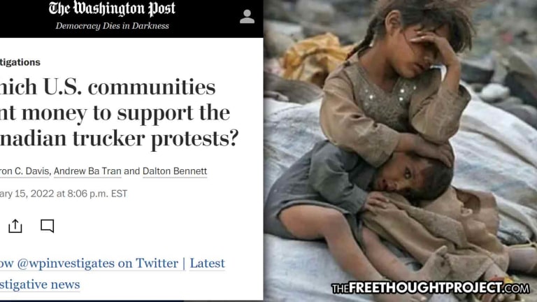 The US is Facilitating a Genocide of MOSTLY CHILDREN in Yemen and MSM is Focused on Trucker Donations