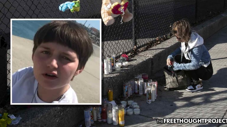 Cop Fired, Not Arrested After Shooting Fleeing 12yo Boy in the Back, Killing Him