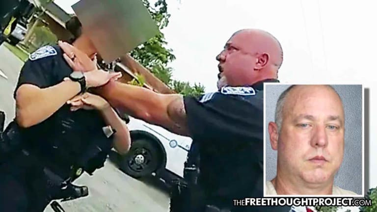 Cop Arrested for Choking Female Officer, As He Demands All Other Cops 'Turn Off F***ing Cameras!'