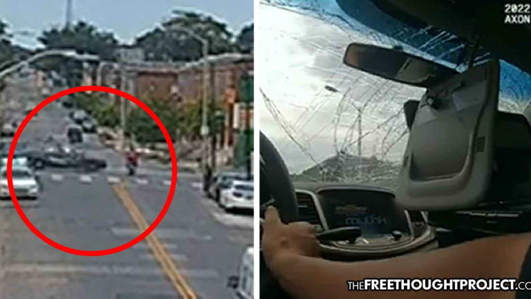 Disturbing Video Shows Cop Run Red Light, Kill Innocent Man Riding a Scooter
