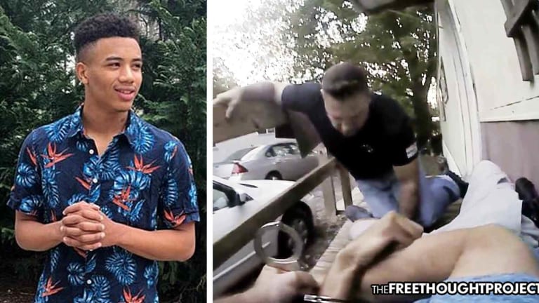 "Mommy Help": Cops Pin Down Teen for 6 Minutes in Front of His Parents Until He Stops Breathing and Dies