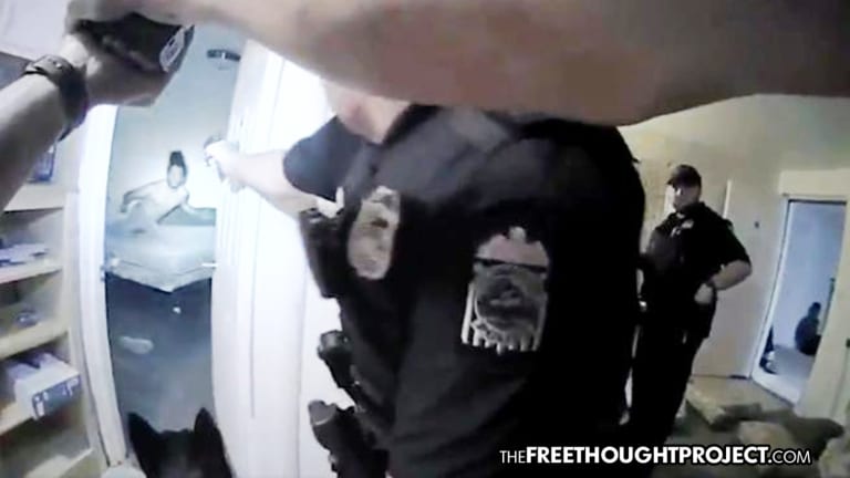WATCH: Cops Go Into Unarmed Man's Home, Execute Him in His Bed