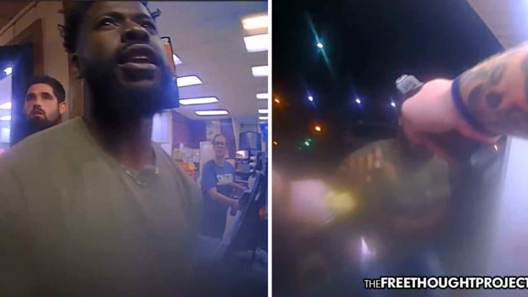 WATCH: Innocent Unarmed Man Shakes Cop's Hand and Seconds Later The Cop Murders Him