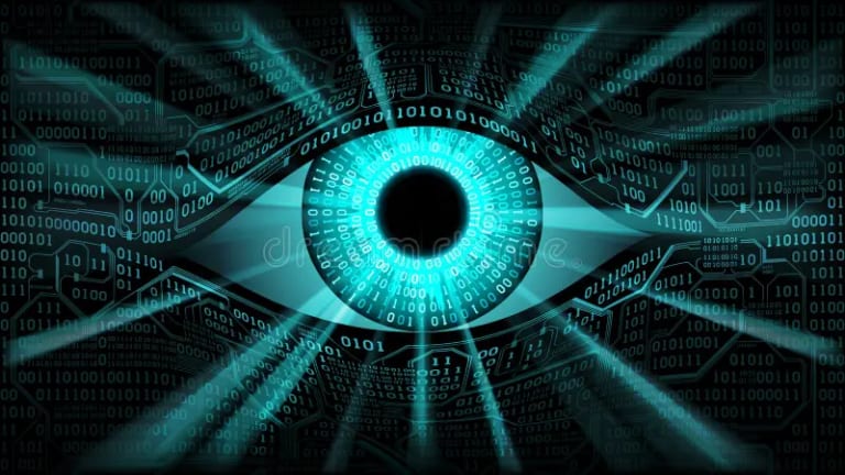 2024 Is The New 1984 Big Brother And The Rise Of The Security   Big Brother Electronic Eye Concept Technologies Global Surveillance High Tech Computer Digital Technology Well Organized 101824953 