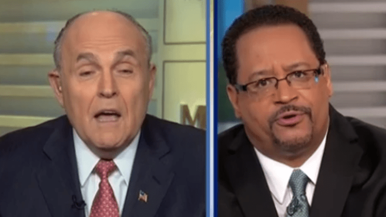 Giuliani Says "White Police Officers Wouldn’t Be There If You Weren’t Killing Each Other."
