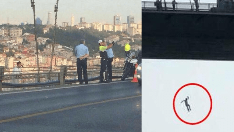 Cop Takes Smiling Selfie as Man Commits Suicide Behind Him
