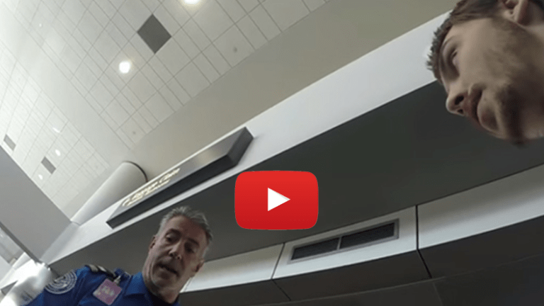 VIDEO: TSA Officers Try to Screen Passenger AFTER his Flight, Threaten Him When He Refuses