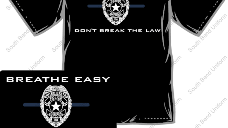 Cop Sells T-Shirts Disgustingly Mocking the Death of Eric Garner  “Breathe Easy Don’t Break The Law"