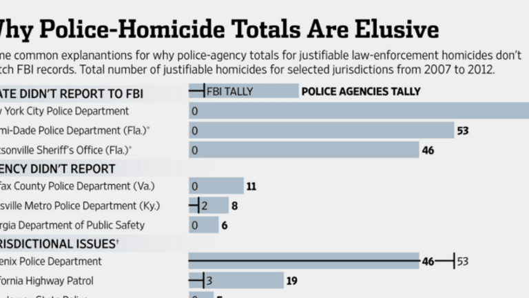 The Tally of People Killed By Police is Way Off, They Kill Many More People than We're Told