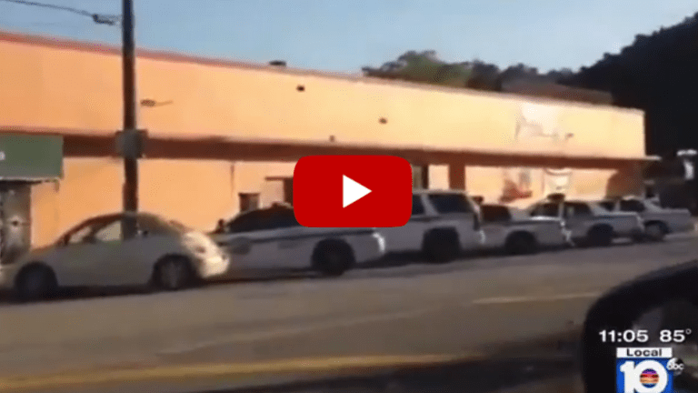 Donut Drivers: Five Cops Caught on Video Using Emergency Lights to Go to Breakfast
